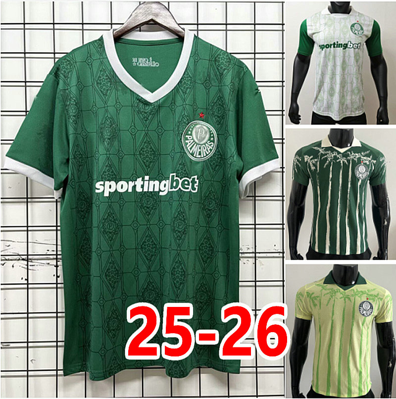 25 26 Palmeiras soccer jerseys DUDU RONY LUAN VANDERLAN G.GOMEZ R.VEIGA ENDRICK football shirt home away 2025 2026 maillots de futol MEN KIDS UNIFORMS