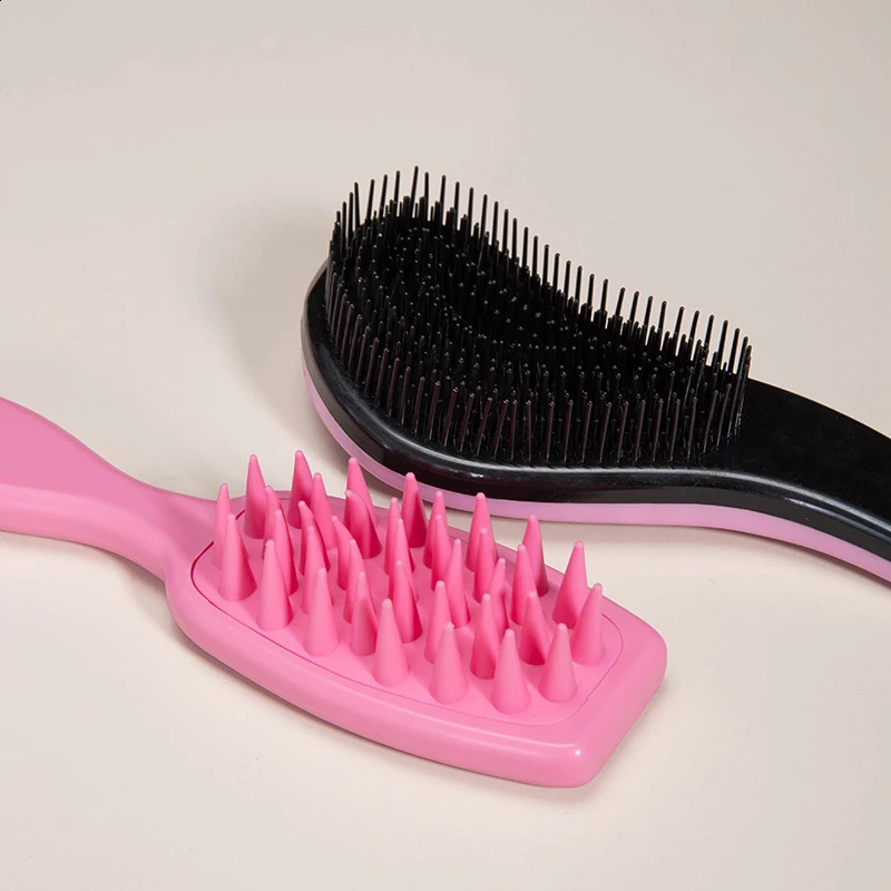 3pcs/set Hair Brush Detangling Brush Hair Comb Scalp Massage Comb Detangler Brush for Styling Curly Hairdressing Salon Care Tool 250228