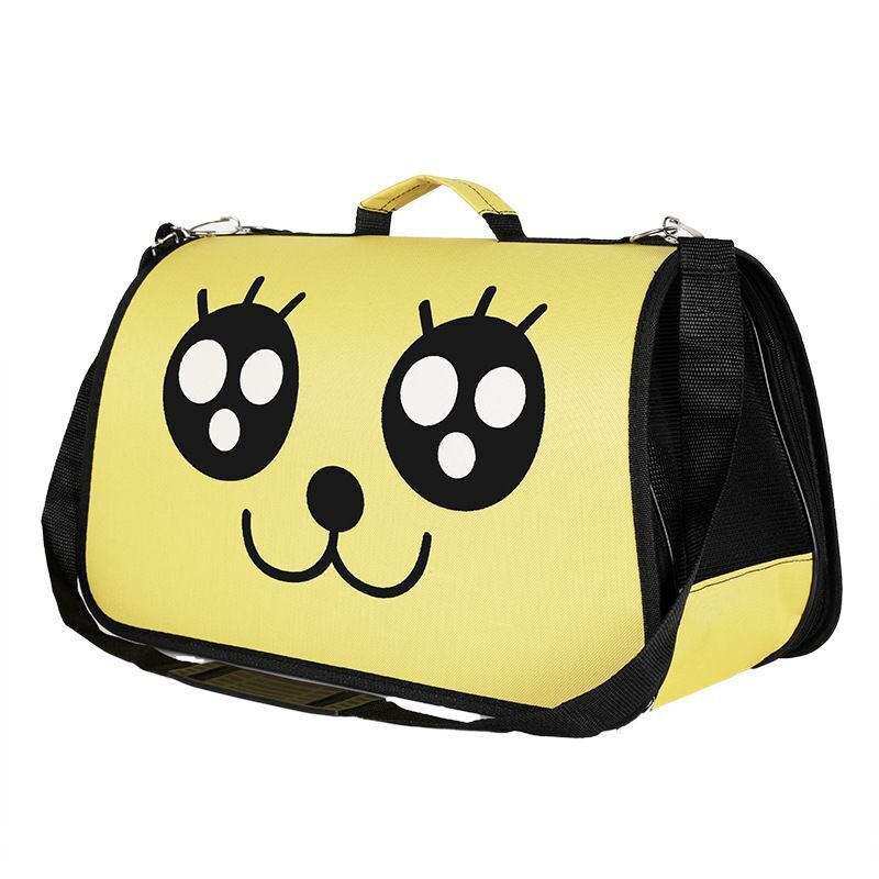 Handheld Breathable Cartoon Cute Cat New Pet Portable Oxford Cloth Crossbody Dog Bag For Outdoor Use