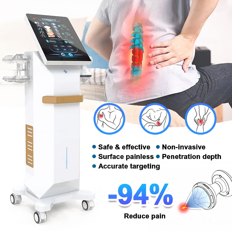 Clinic Use Shockwave Physiotherapy Pain Relief Body Injury Rehabilitation Focused Shockwave FSWT Erectile Dysfunction Treatment ESWT Pain Relief Machi