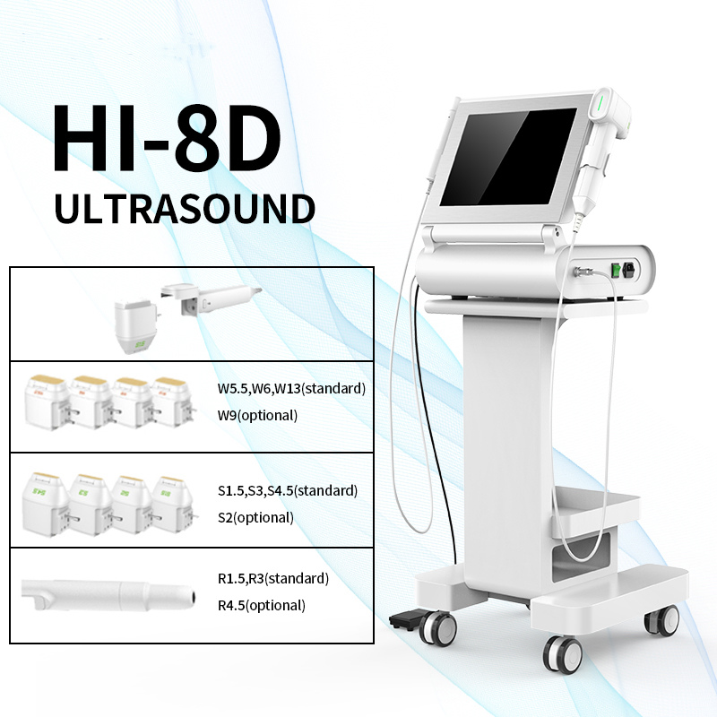 High Intensity Focused Ultrasound Hifu Machine Beauty Tighten Skin Body Slimming Smas 8d Hifu Lifting Eyebrow Machine Body Care Equipment