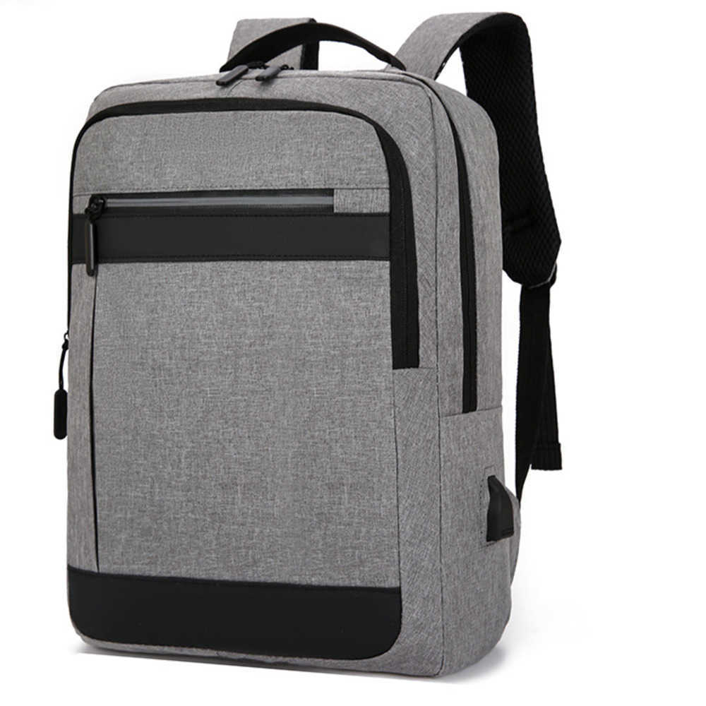 New Mens Sports Backpack Usb Charging Computer Backpack Mens Fashionable Backpack College Student Minimalist Design Day Backpack Travel Bag 241225