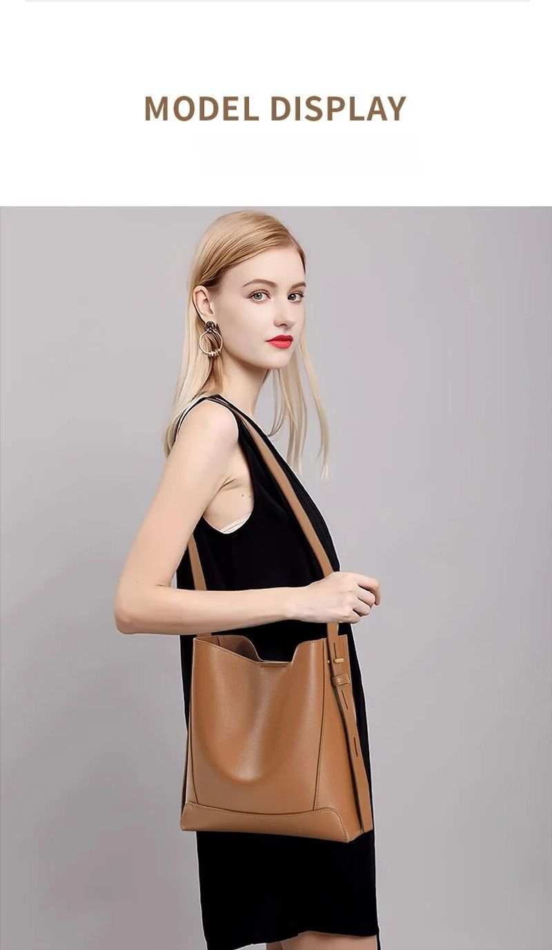 Vielseitige Pendlertasche, modische Tragetasche, One-Shoulder-Crossbody-Tasche, Premium-Damentasche aus echtem Leder,