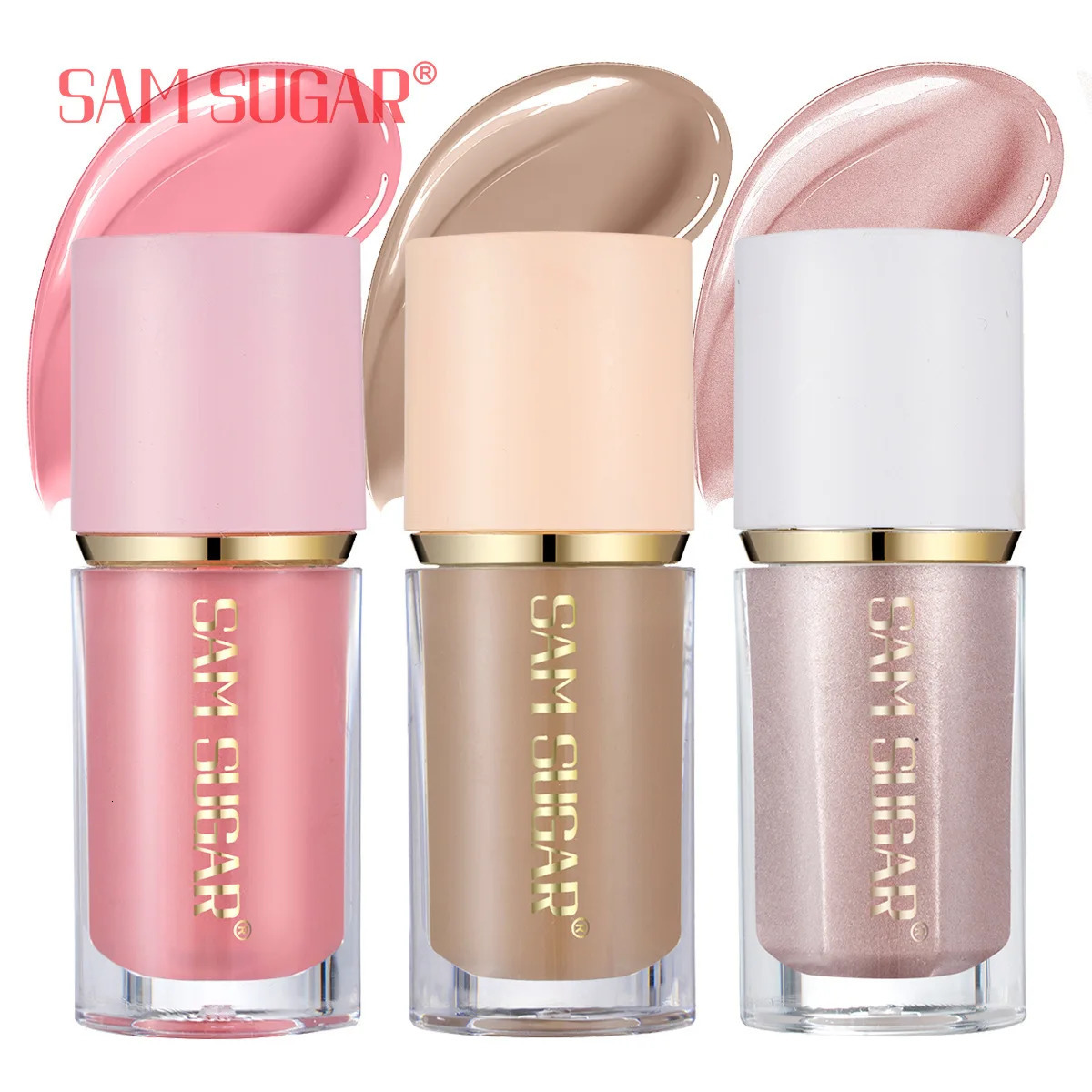 Liquid Contour Stick Natural Matte Bronzers Highlighters Shadow Waterproof Contouring Vface Shaping Brightening Rouge Makeup 250219