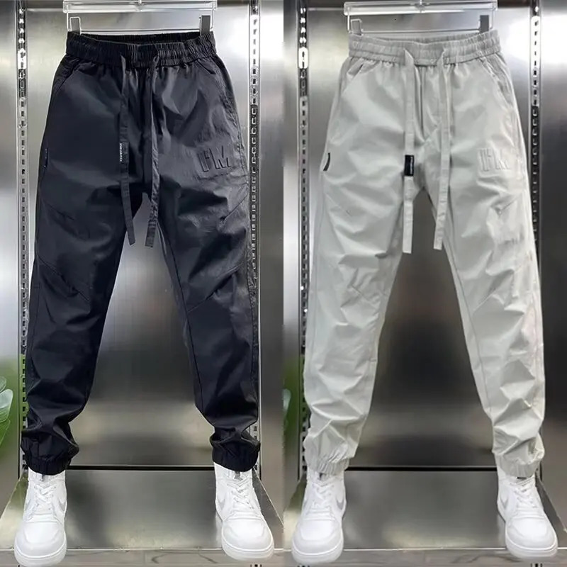 Casual Pants Mens Summer Pants Man Trousers for Men Joggers Running Big Size Korean Clothes Sweatshirt Jogging Gym Male 250227
