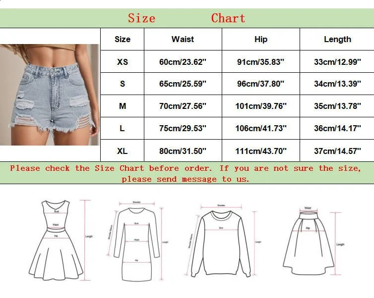 Womens jeans shorts Casual Summer Fashion Ripped Jeans pants with holes washed color HighWaisted Denim Shorts 2024 250228Z