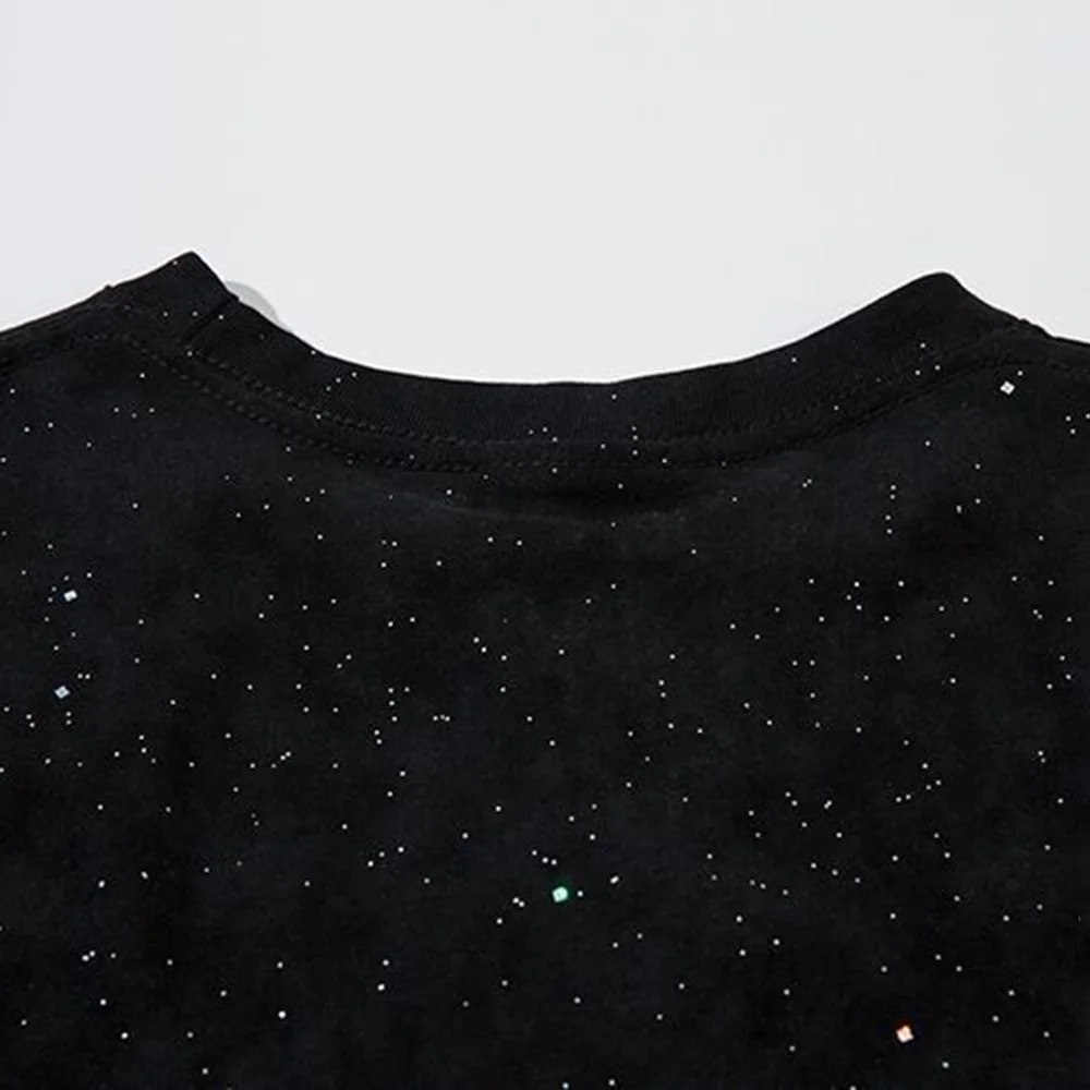 Mens Vest Ripped Starry Sky Print Casual Tank Top Summer Y2k Streetwear Personality All-Match Gym Daily Tops Mens Clothing 250226