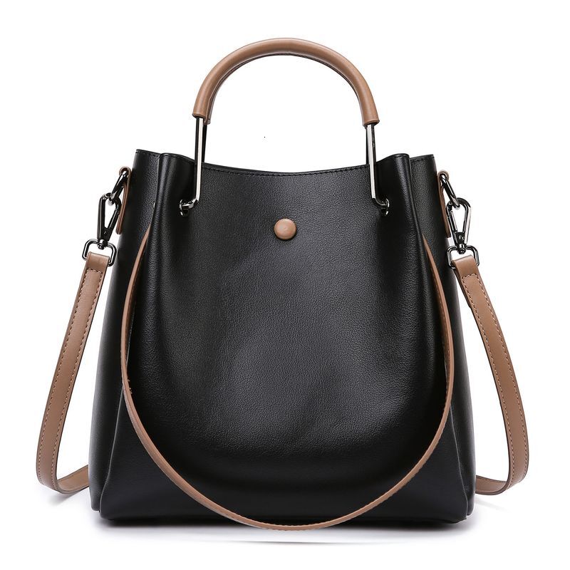 Fashionable and atmospheric tote 2024 new crossbody women's large capacity bucket bag single shoulder handbag