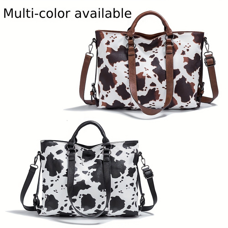 Ship from US Cowboy print womens handbag Western wallet Bohemian top handle Stachel with guitar and gift brown w250227FBB