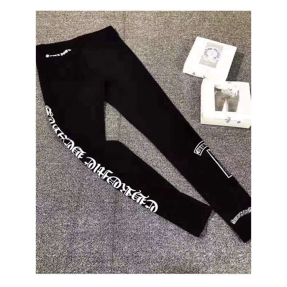 chrome Autumn Fashion Brand Men Women Sports Pants Running Trousers Workout Jogging Chrome Long Pants Gym Sport Joggers for Men Fitness Sweatpants 5a5