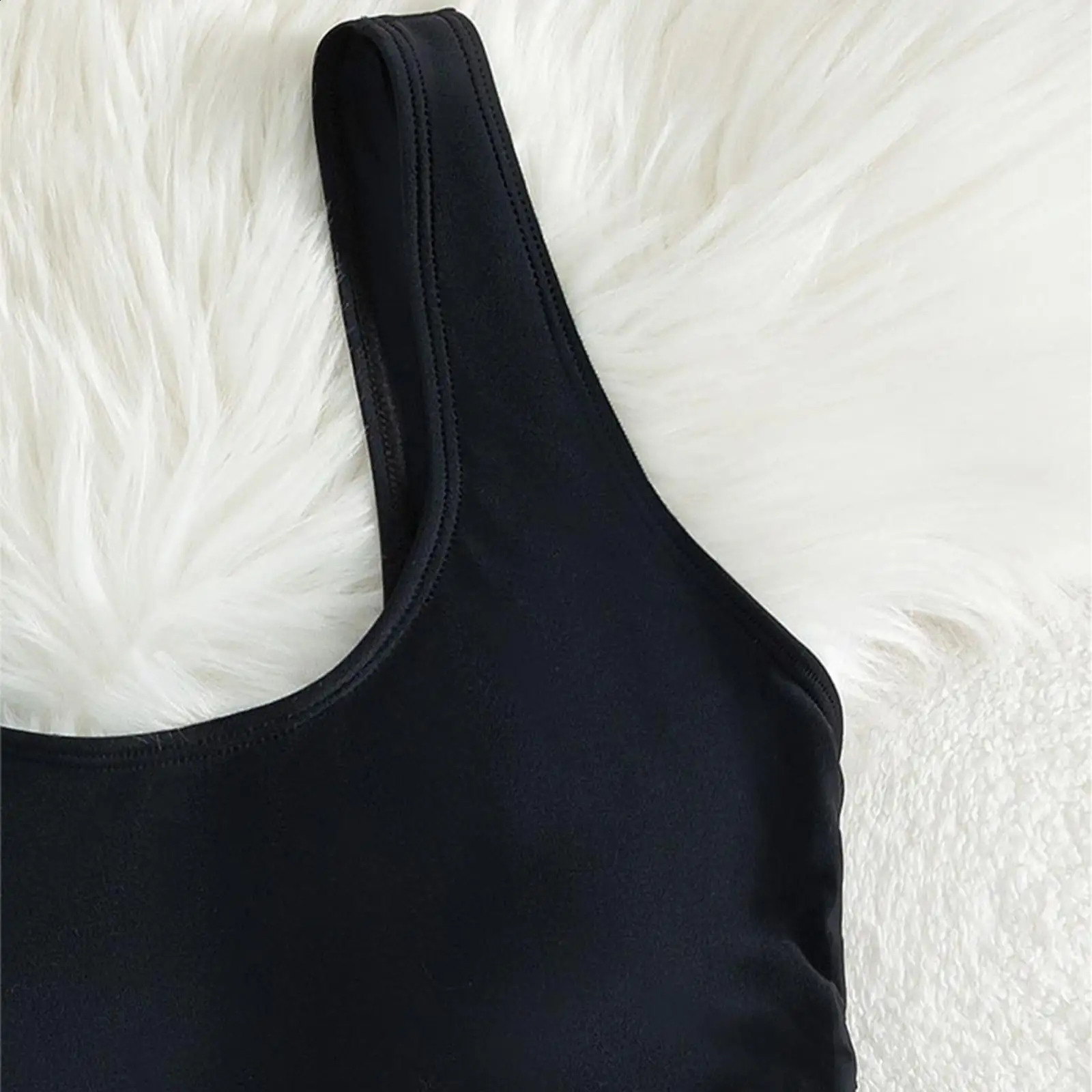 Sexy Bikini Sets Ladies Summer Swimwears Solid High Waist Swimsuit Female Two Piece Beachwear Sporty Swimsuits swimsuit 250227Z