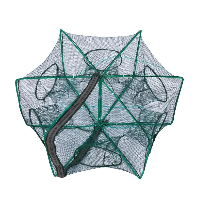 Fish net/shovel/cage folding crayfish catcher casting/fish net crab/crayfish/scent/eel trap 250228