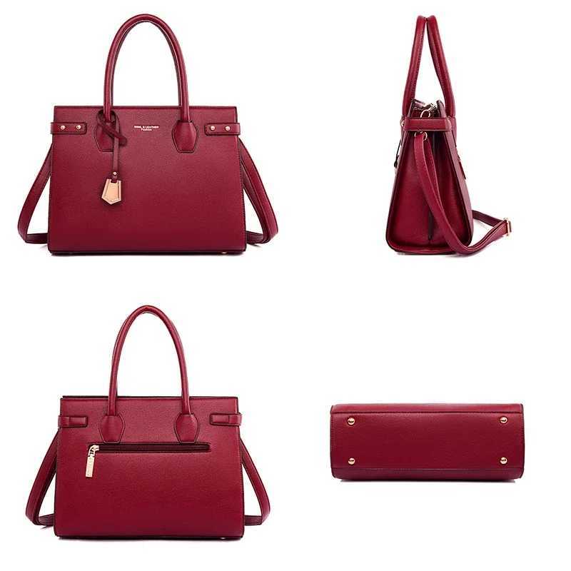 Genuine Handbags for Women 2024 New Ladies Hand Female Leather Shoulder Top-Handle hot Crossbody Bags Casual Tote SacC250222