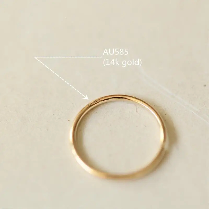 GOLDtutu 14K Gold Simple Nose Hoop Ring for Men and Women Small Nose Piercings Au585 kj468 250227