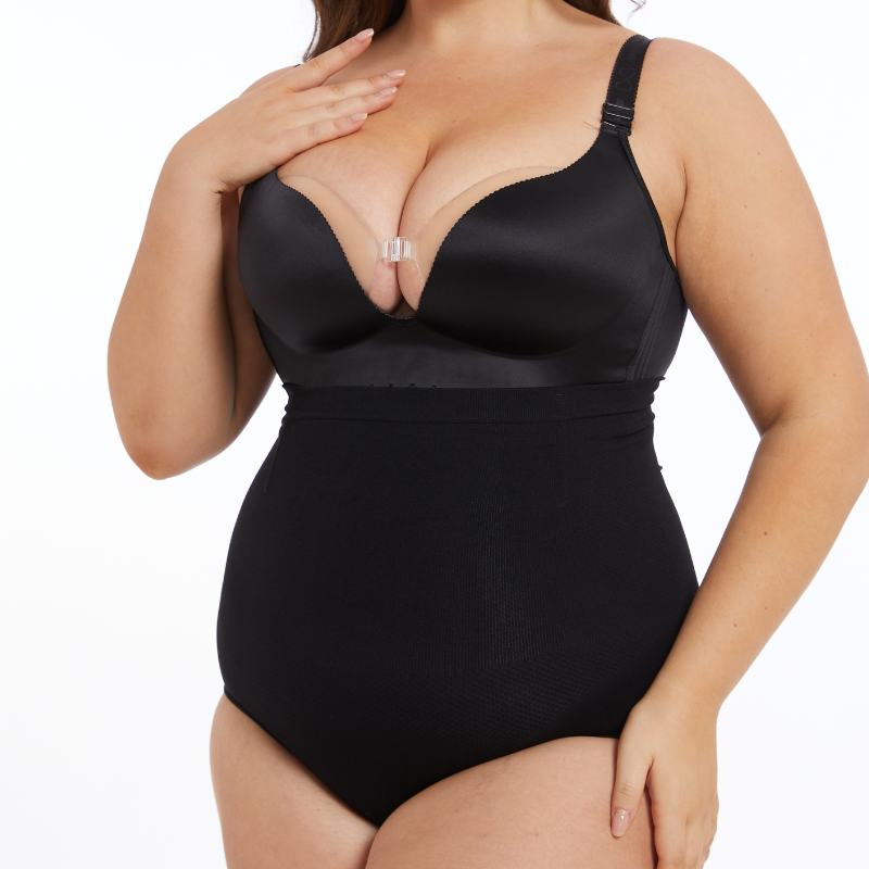 Good Quality Bodysuit Women Waist Trainer Tummy Slimmer Shapewear Training Corsets Cincher Body Shaper Bustier-XY4314