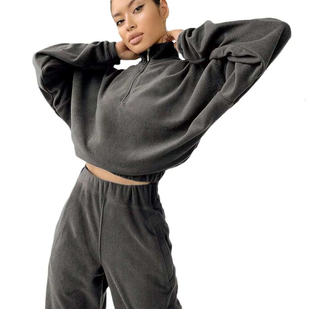 2025 Autumn And Winter Women's New Hooded Casual Hoodie Set