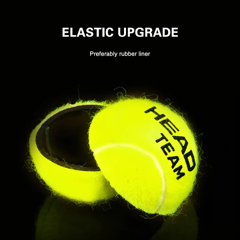 HEAD Professional Tennis 4B TEAM 3 Tour X Training Ball T 3B Pro Match Balls High Elasticity Resistant Durable Excesice Tennis 250224