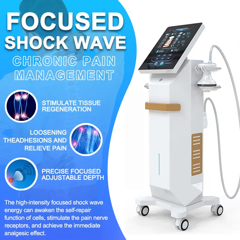 Clinic Use Shockwave Physiotherapy Pain Relief Body Injury Rehabilitation Focused Shockwave FSWT Erectile Dysfunction Treatment ESWT Pain Relief Machi
