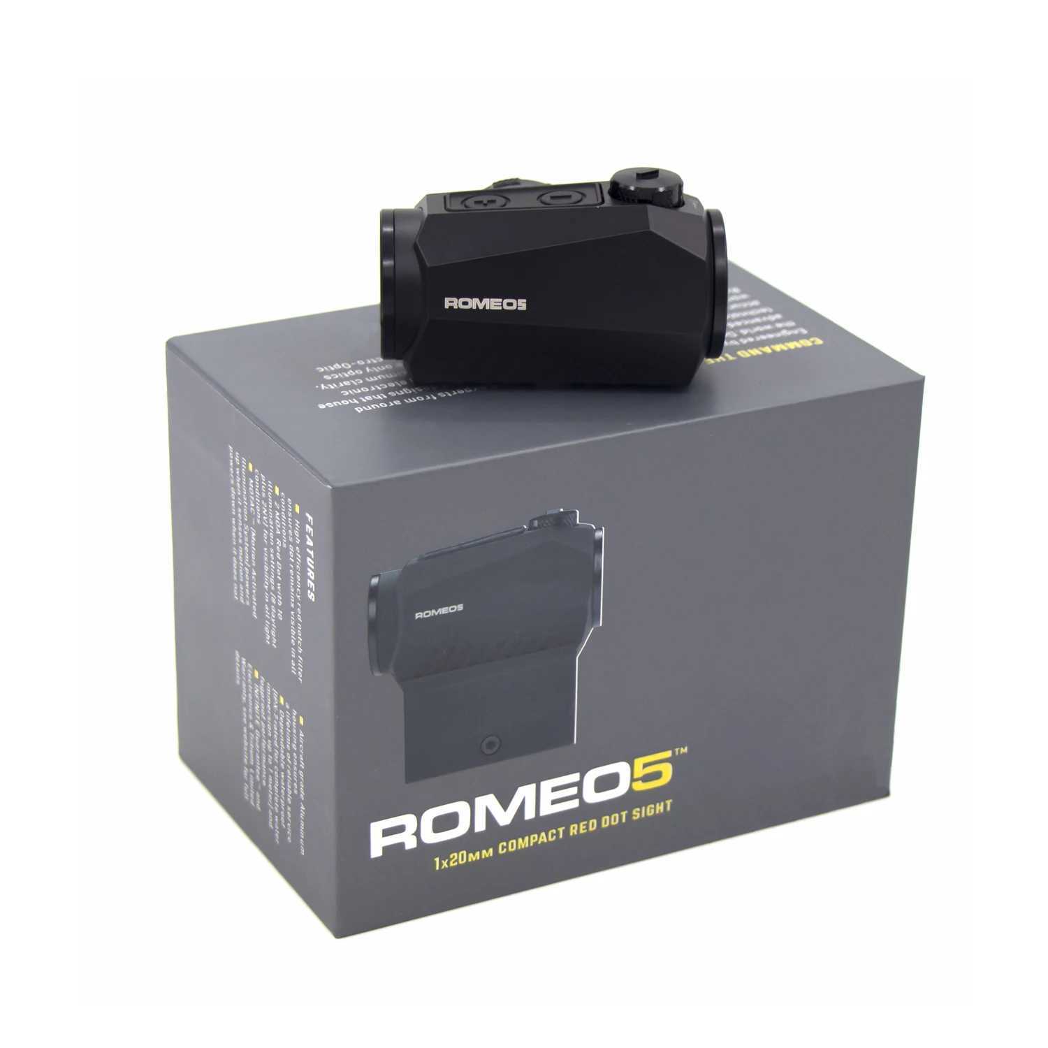 5 1x20mm compact 2 Moa red dot sight air gun firing range motion activated - SOR52001 X250228