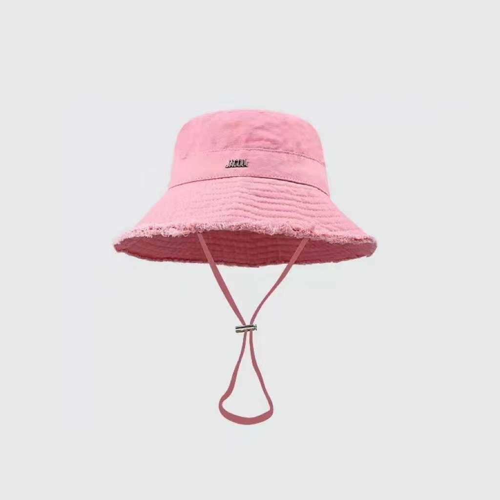 Wide Brim Hats Bucket Hats 2023 New Four Seasons Correct Edition J Family Letter Fisherman Hat Fashion Versatile for Men and Women Outdoor Sun Protect