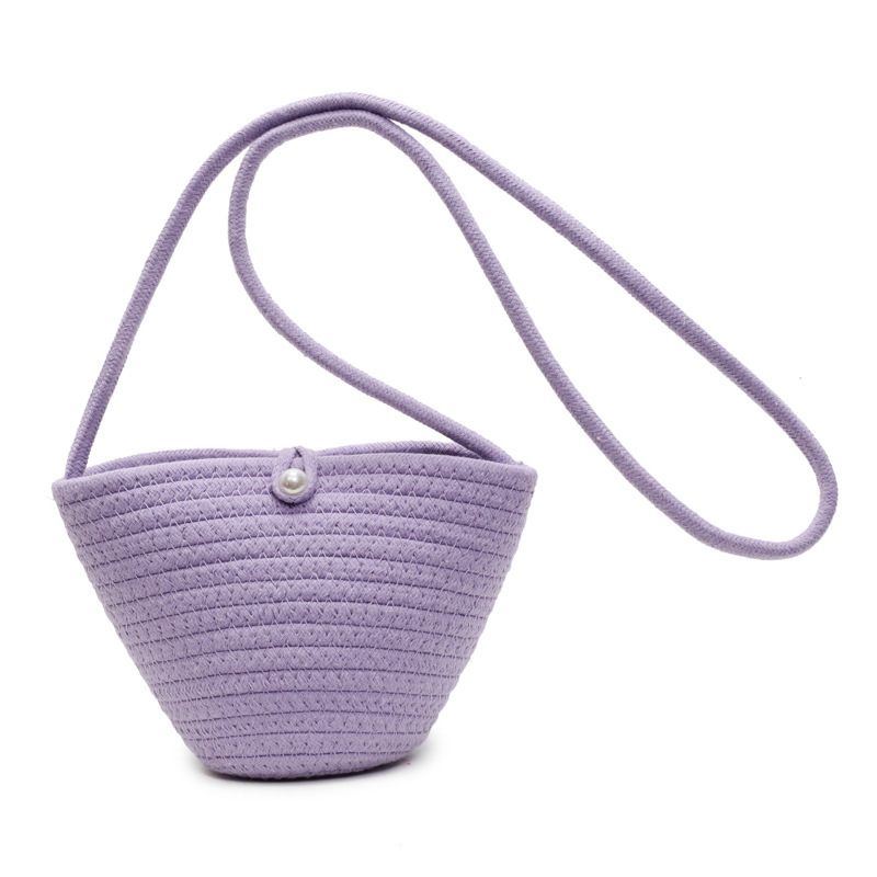 2025 New Summer Handmade Woven Straw Fresh Handbag, Beach Style Colorful Vacation Crossbody Bag, Small #swissmilitary
