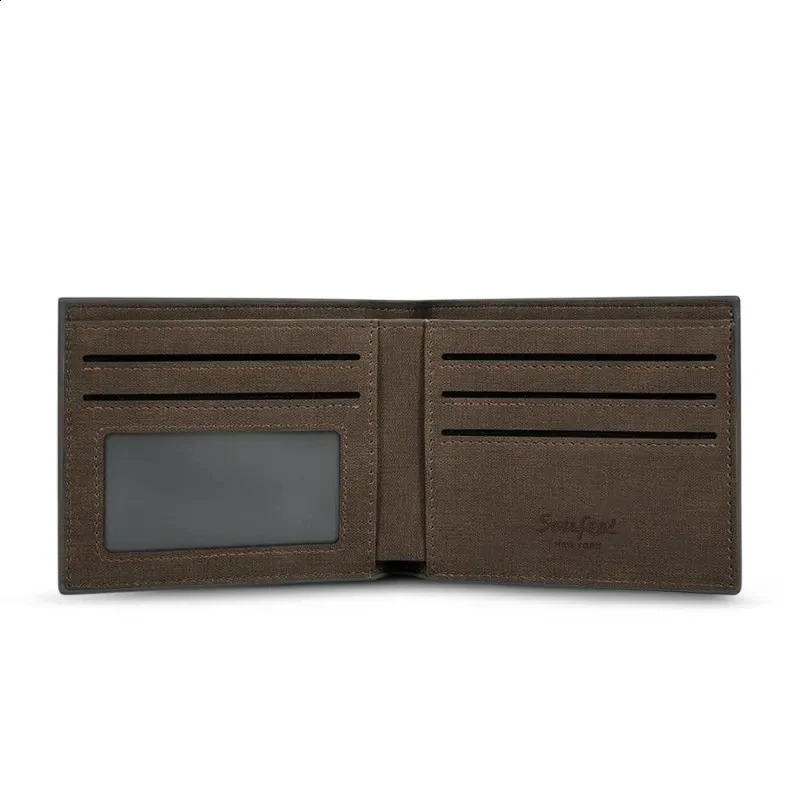 Ship from US Custom Picture Wallet Men Short Leather UltraThin Fashion Simple Diy Personalized Image Lettering Po Purse Fathers Day Gift 250228FBB