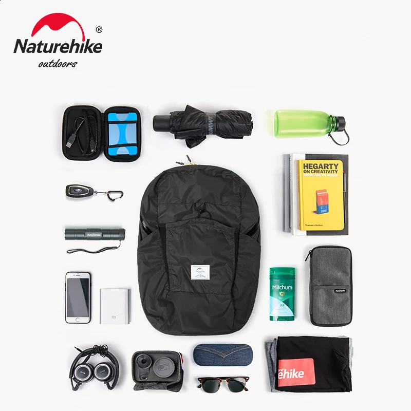 Ship from US Backpack 170g 22L Ultralight Shoulder Bag Women Man Outdoor Camping Travel Climbing Trekking Waterproof Folding Bags 250227FBB