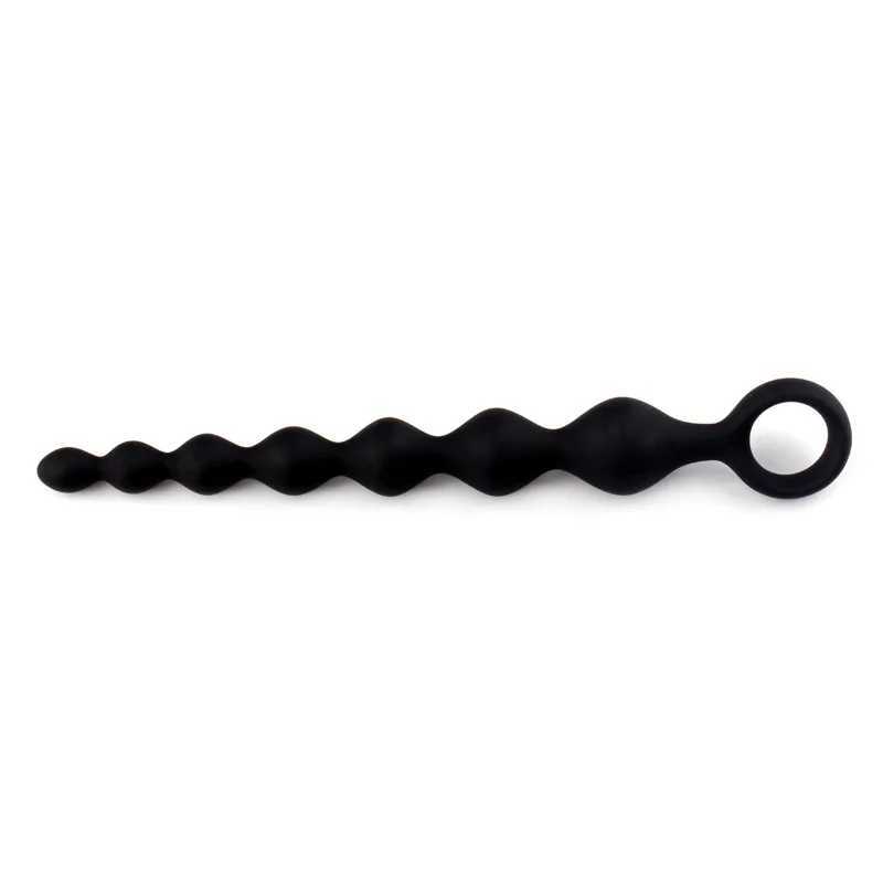 20CM Silicone Anal Beads Prostate Stimulator Ball Butt Plug Anal Plug 18+ Adult Women Men Couple Flirt Gay Erotic SM Sex Toys W250618