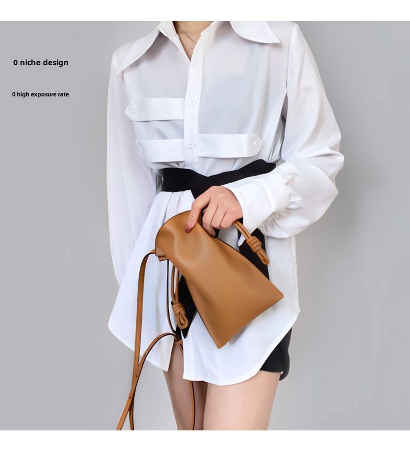 Trendy Drawstring Bucket Bag for Women