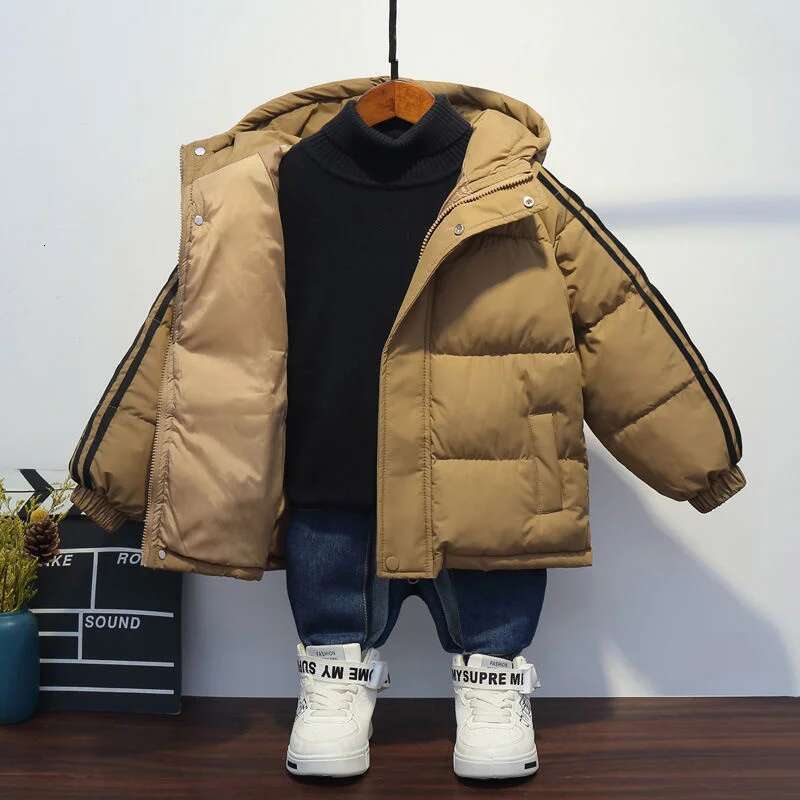Ddmyshoesvip Boys Coat Overcoat Jacket Windbreak Outerwear Khaki Spring Autumn Cotton Sport Teenagers Christmas Gift Children S Clothing