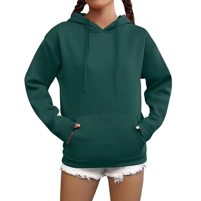 Womens Loose Casual Long Sleeve Sweatshirt Pockets Pullover New Hoodie