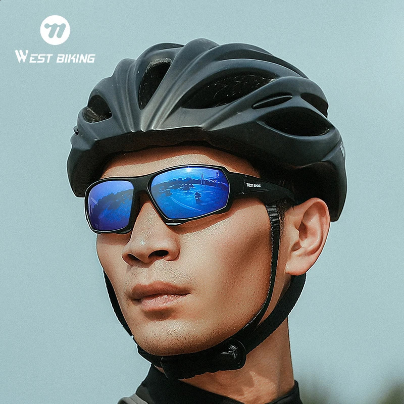 WEST BIKING Polarized Cycling Glasses HD Sunglasses Men Women Sports Goggles UV400 Road Bike Bicycle Fashion Fishing Eyewear 250221