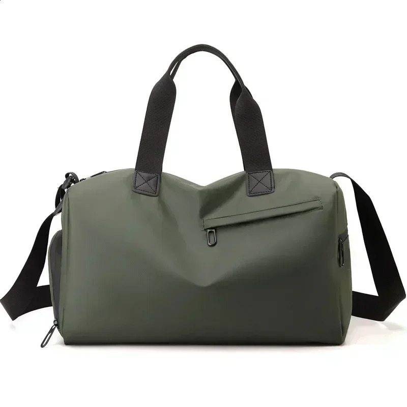 Zipper Large Capacity Oxford Travel Bags Solid Fitness Bags Thickened Fabric High Capacity Waterproof Luggage Sports Bags 250305