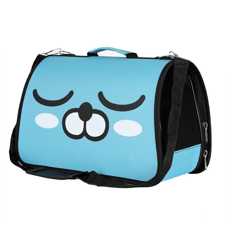Handheld Breathable Cartoon Cute Cat New Pet Portable Oxford Cloth Crossbody Dog Bag For Outdoor Use