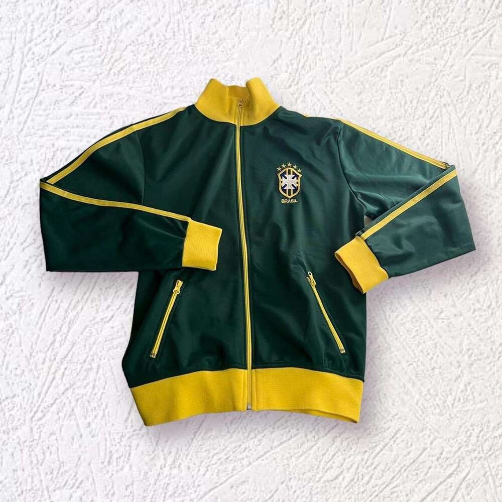 Brazilian Aesthetics Spring and Autumn New Zipper Long Sleeve Commuter Casual Letter Printed Coat Hoodie