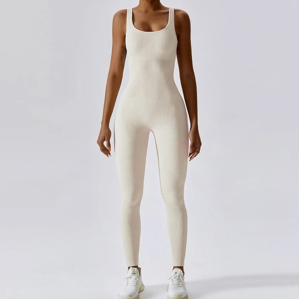 Womens jumpsuit all season jumpsuit sportswear fashionable streetwear one-piece fitness sportswear 250225