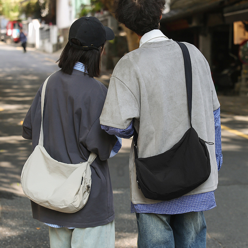 Niche Dumpling Spring/Summer New Style Solid Color Simple Trendy Casual Shoulder Travel Commuter Crossbody Bag #swissmilitary