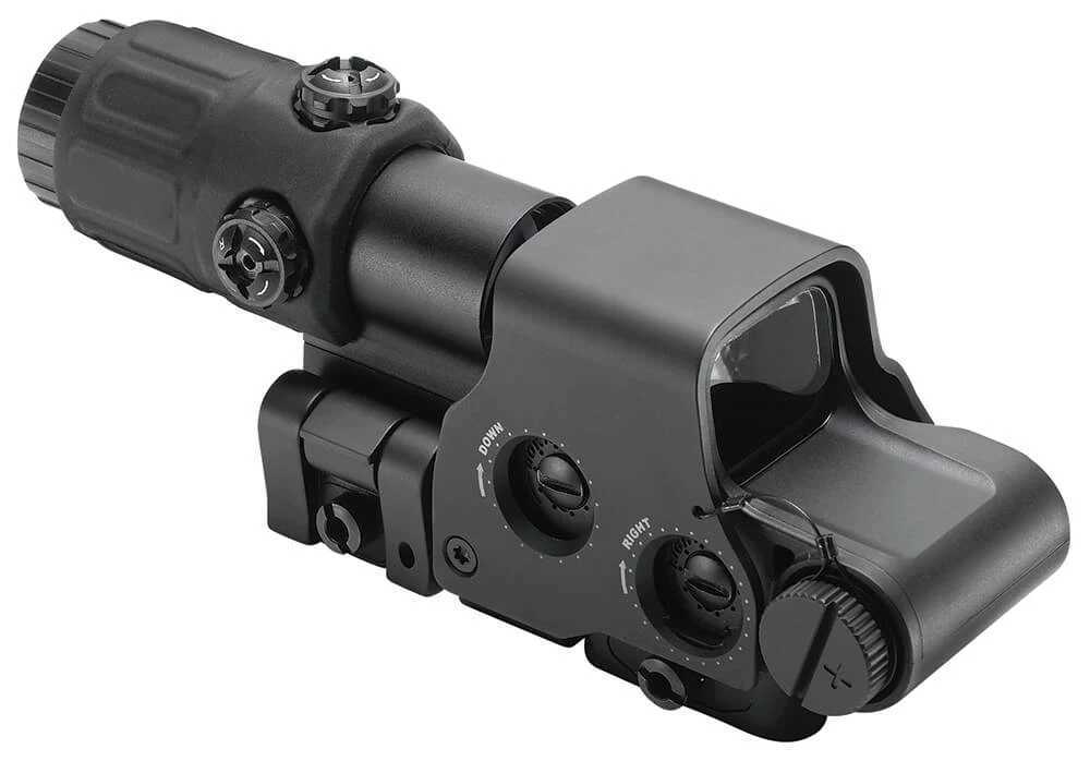 Tactical 3X Magnifier Unity Fast Mount 2.26 Inch Optics Riser For G33 G43 G45 Scope 551 552 553 558 Holographic Red Dot Sight X250228