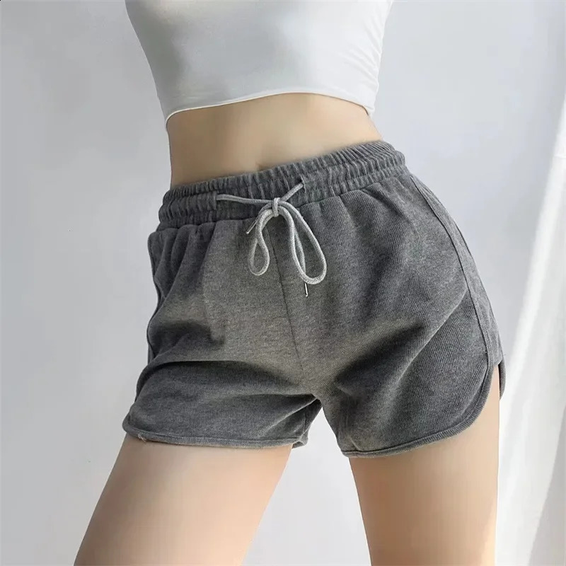 Sweet Cool Spicy Pineapple HighWaisted Drawstring Casual Shorts Spring Summer Petite Slimming WideLegged Pants 250228Z