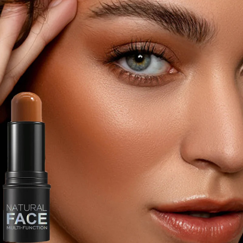 Face Brightening Concealer Corrector Nose Shadow Contouring Cosmetics Longlasting Natural Highlighting Bronzer Stick 250219