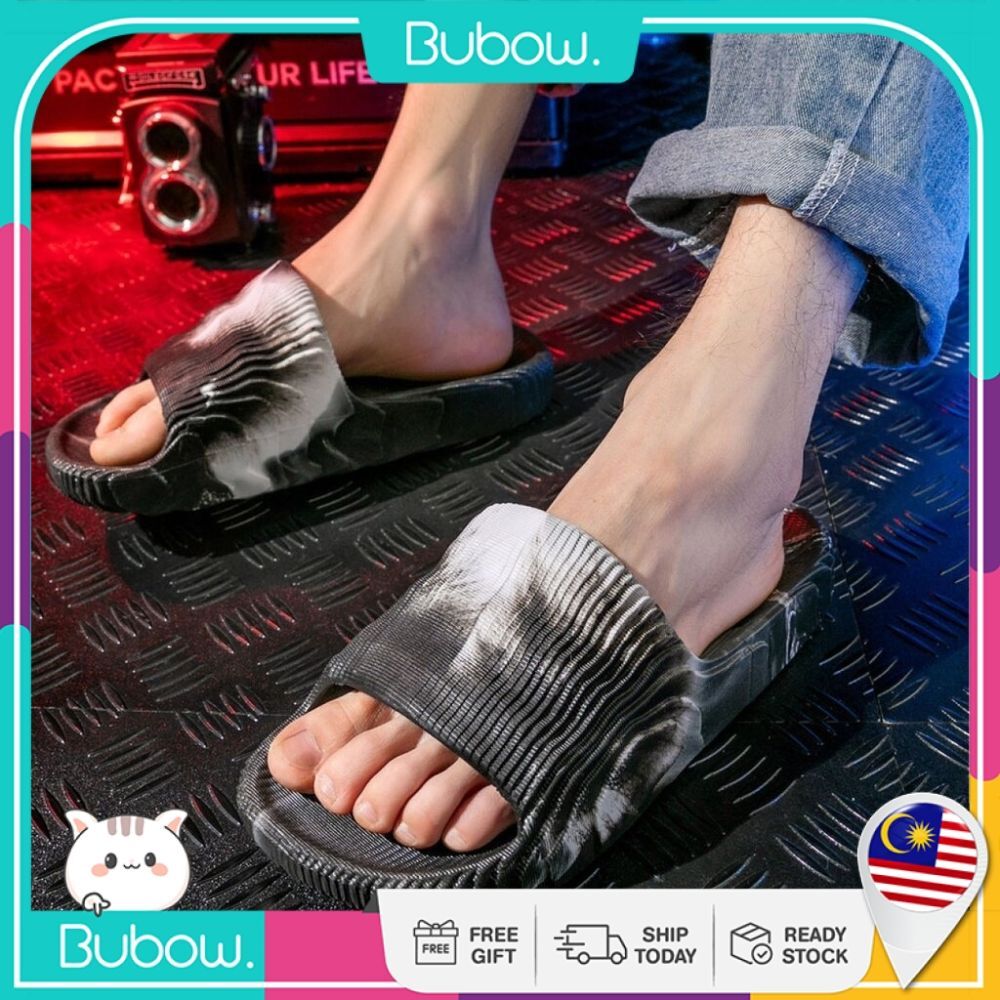 Heli Shark Couple Summer Fashion Slippers New Home Men's And Women's Cool Slippers Flat Bottom Outdoor Casual One Word Beach Slippers