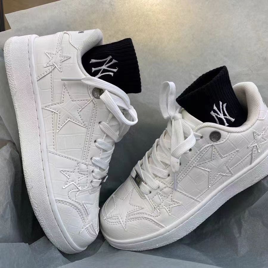 leather casual shoes men mens designer trainers white black brown platform outdoor sports sneakers trainers 39-44