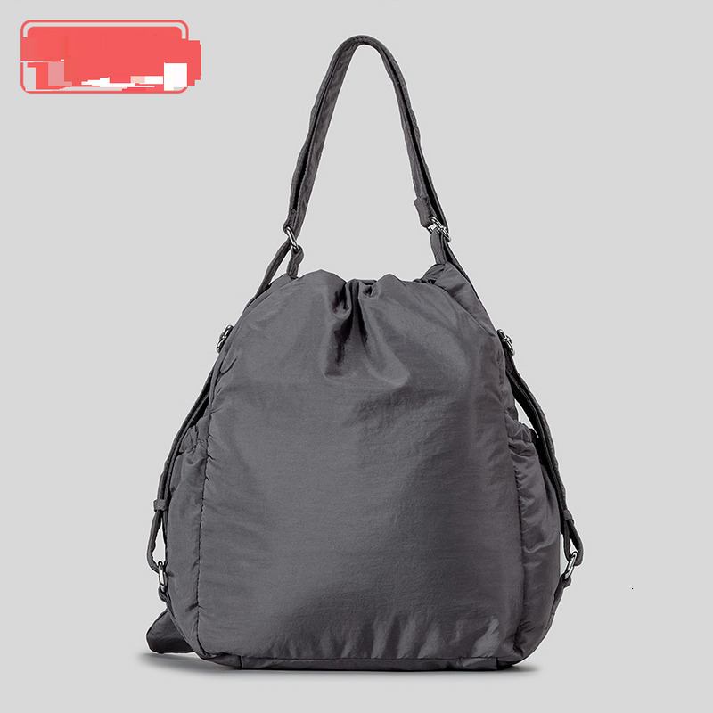 Lage & Bags designer style lace up casual bowknot bucket bag drawstring versatile backpack large capacity handbag for women