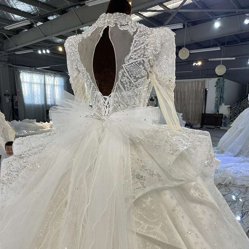 Exquisite For Women Ball V Neck Personalized Minimalist Wedding Gown Beads Lace Up Novia Dresses