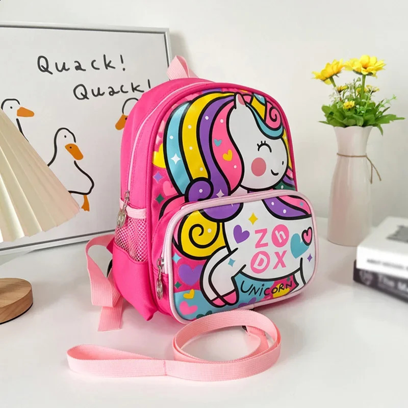 Children Fashion Small Car Schoolbag Boys Girls Trend Backpack Kindergarten Snack Backpack 250227