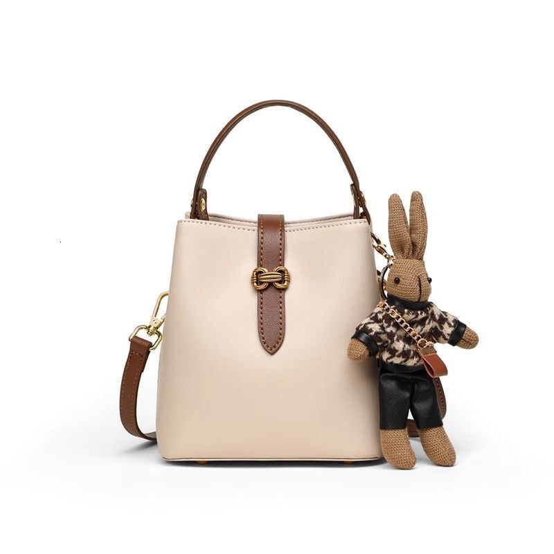 Bag 2024 new women's crossbody casual versatile bucket bag summer high-end texture handbag