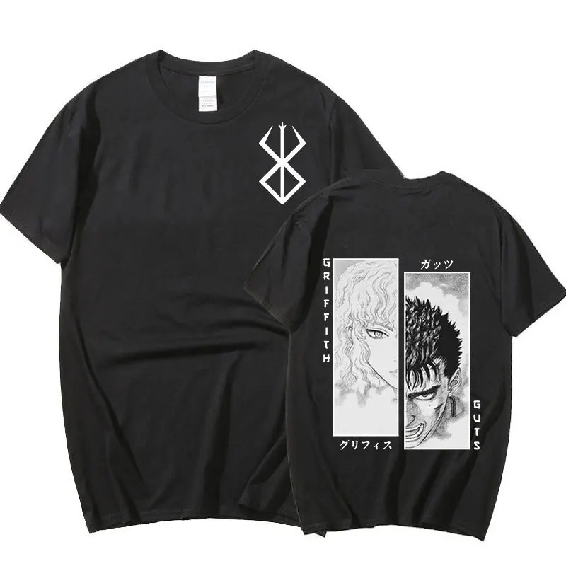2024 Anime Fury Tshirt Summer Mens Cotton Ultra Short Sleeve Printed Top Trend Fan Clothing 250225