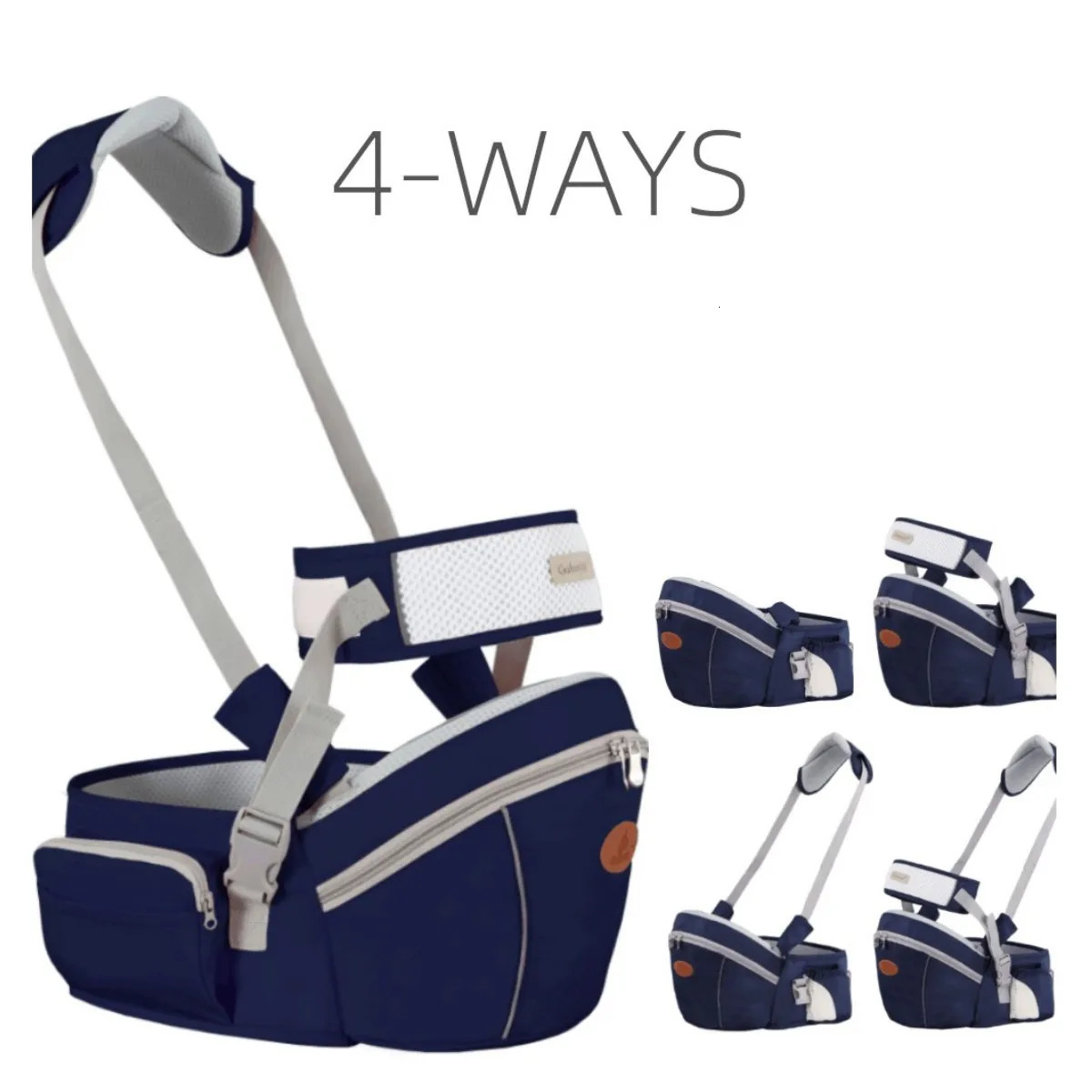 Stylish hip seat baby carrier with premium breathable baby carrier and multi-function baby carrier 250227