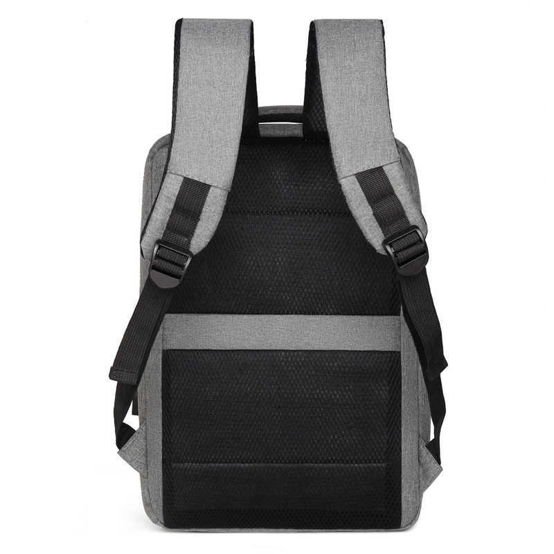 Backpack Computer Bag Simple Multifunctional Usb Charging Backpack Business Large Capacity Mens High-end Backpack For Middle School Students Travel Ba