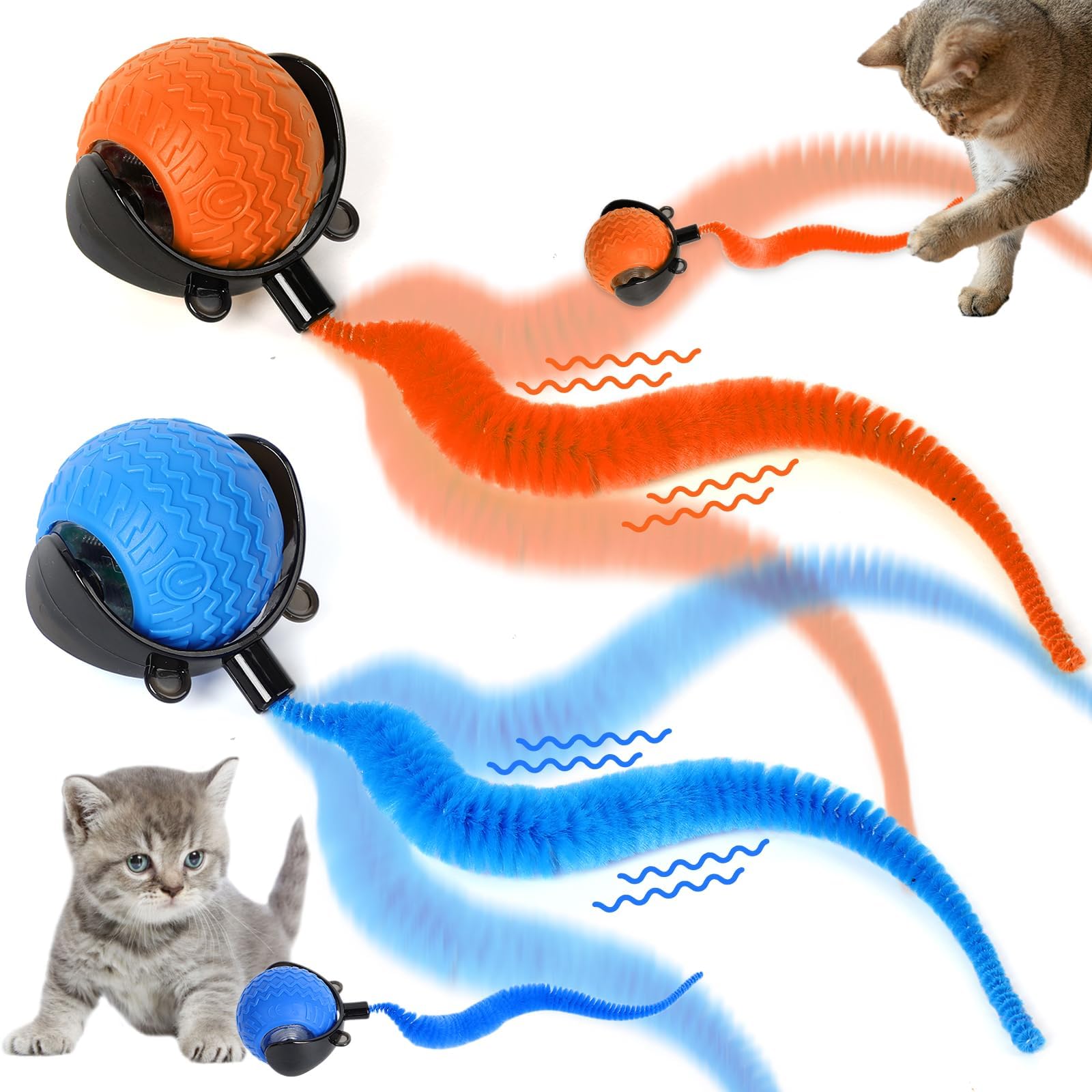 Automatic Moving Ball for Cat Dog Toy Ball
